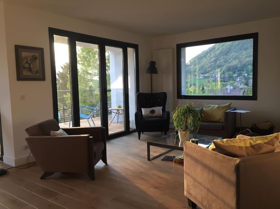 Maison De Vacances 220M2 Vue Lac Et Chateau Menthon-Saint-Bernard Esterno foto